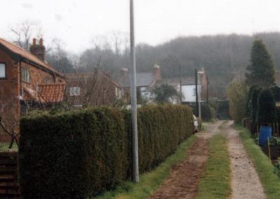 A view in South Ferriby village